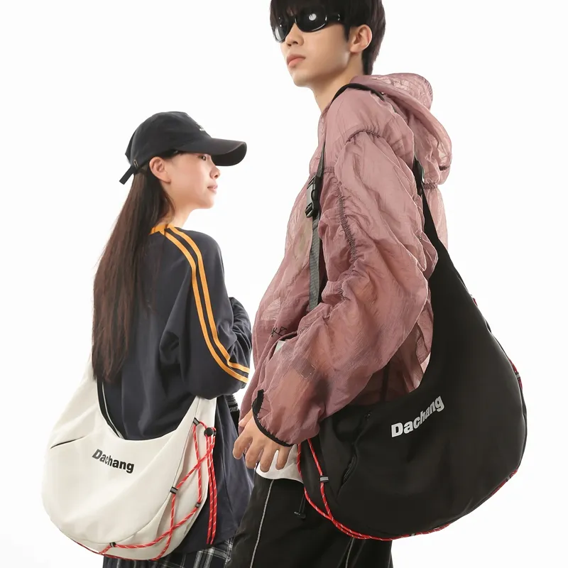 Deli Bear Nylon Shoulder Bag Regular Unisex Multicolor-2