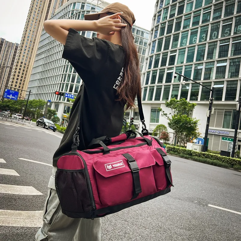 Deli Bear Oxford Travel Bag Unisex Multicolor-10