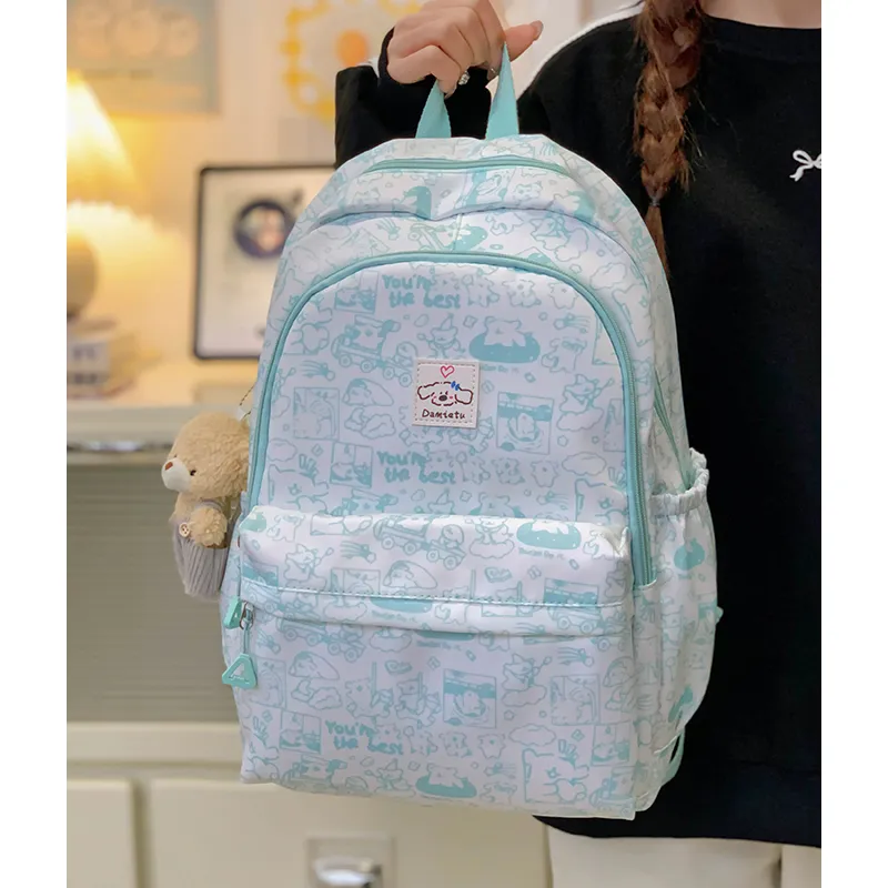 Deli Bear Nylon Backpack Women's Multicolor-20