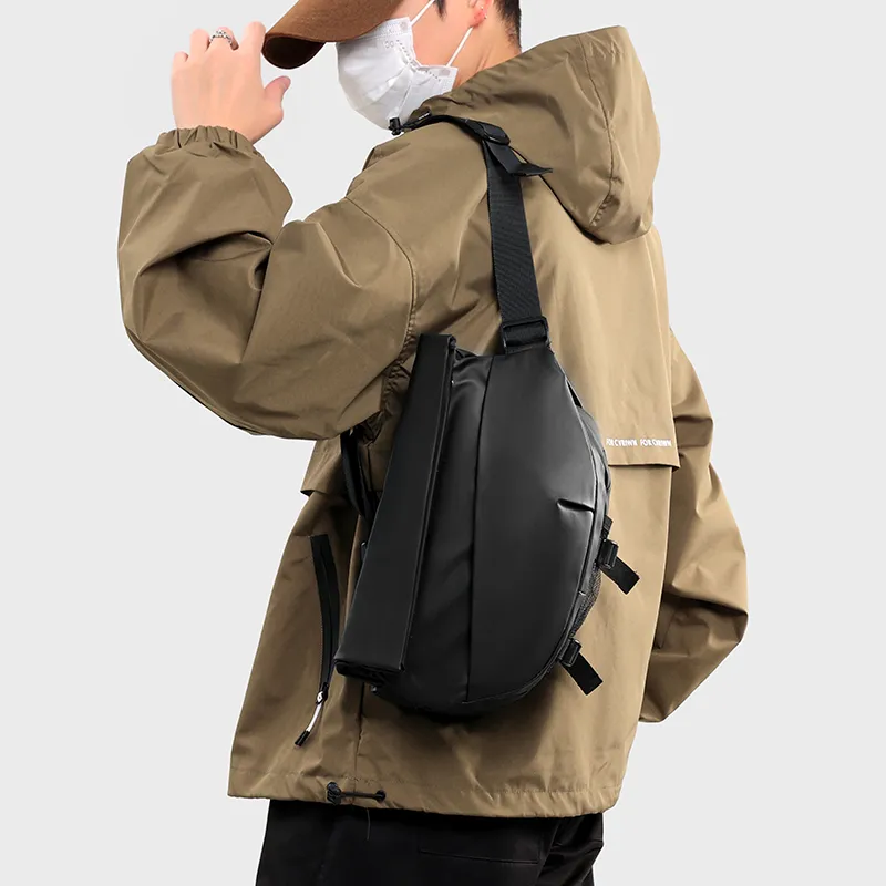 Tong Tong Rabbit Oxford Crossbody Bag Men's Multicolor-11