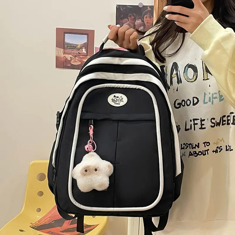 Tong Tong Rabbit Nylon Backpack Women's Multicolor-11