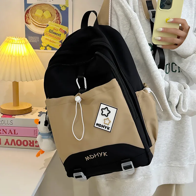 Tong Tong Rabbit Nylon Backpack Unisex Multicolor-17