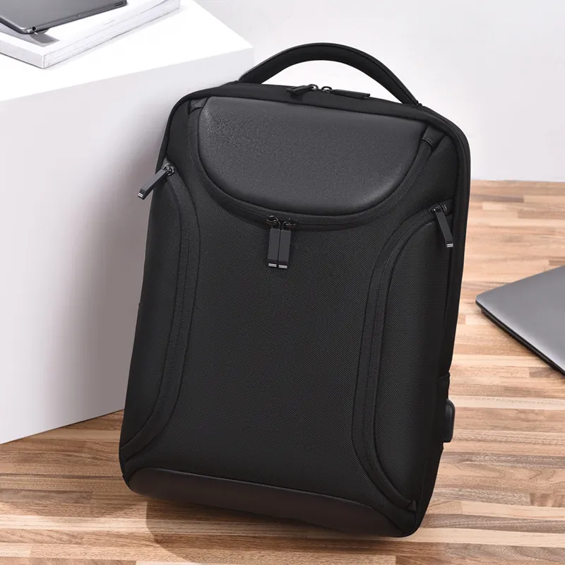 OUZIHUANG Oxford Backpack Regular Men's Multicolor-1