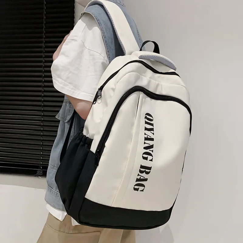 Tong Tong Rabbit Nylon Backpack Large Size Unisex Multicolor-14