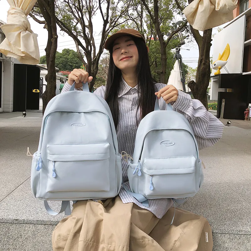 Tong Tong Rabbit Nylon Backpack Unisex Multicolor-4