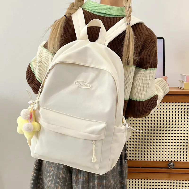 Tong Tong Rabbit Nylon Backpack Women's Multicolor-13