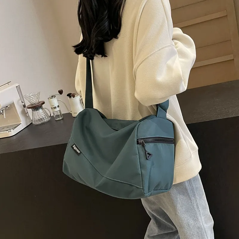 OUZIHUANG Oxford Crossbody Bag Women's Multicolor-12