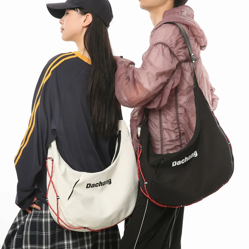 Deli Bear Nylon Shoulder Bag Regular Unisex Multicolor-1