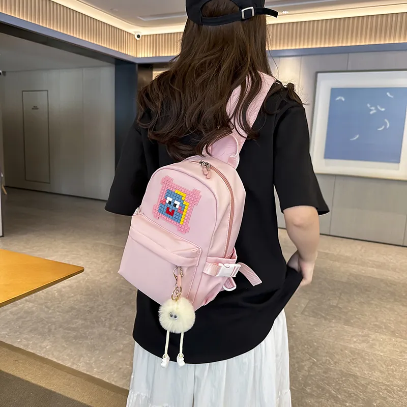 Tong Tong Rabbit Nylon Sling Bag Women's Multicolor-10