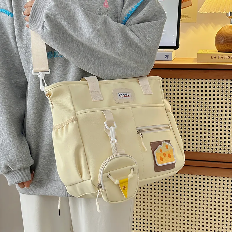 Deli Bear Polyester Tote Bag Shoulder Bag Women's Multicolor-17