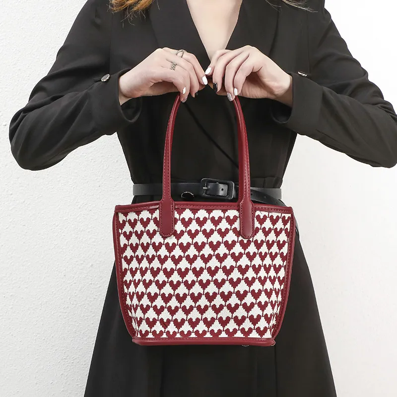 OUZIHUANG Artificial Leather One Shoulder Handbags Regular Women's Red-2