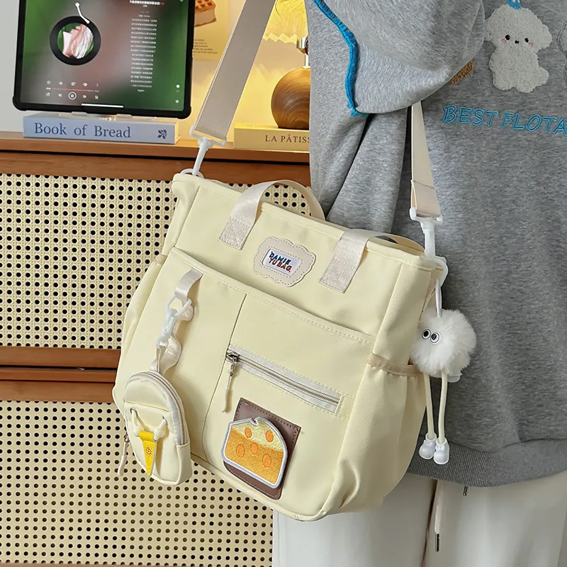 Deli Bear Polyester Tote Bag Shoulder Bag Women's Multicolor-18