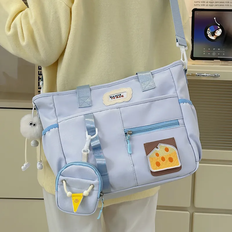 Deli Bear Polyester Tote Bag Shoulder Bag Women's Multicolor-11