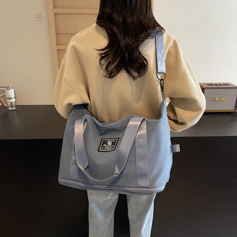 OUZIHUANG Oxford Travel Bag Unisex Multicolor-8
