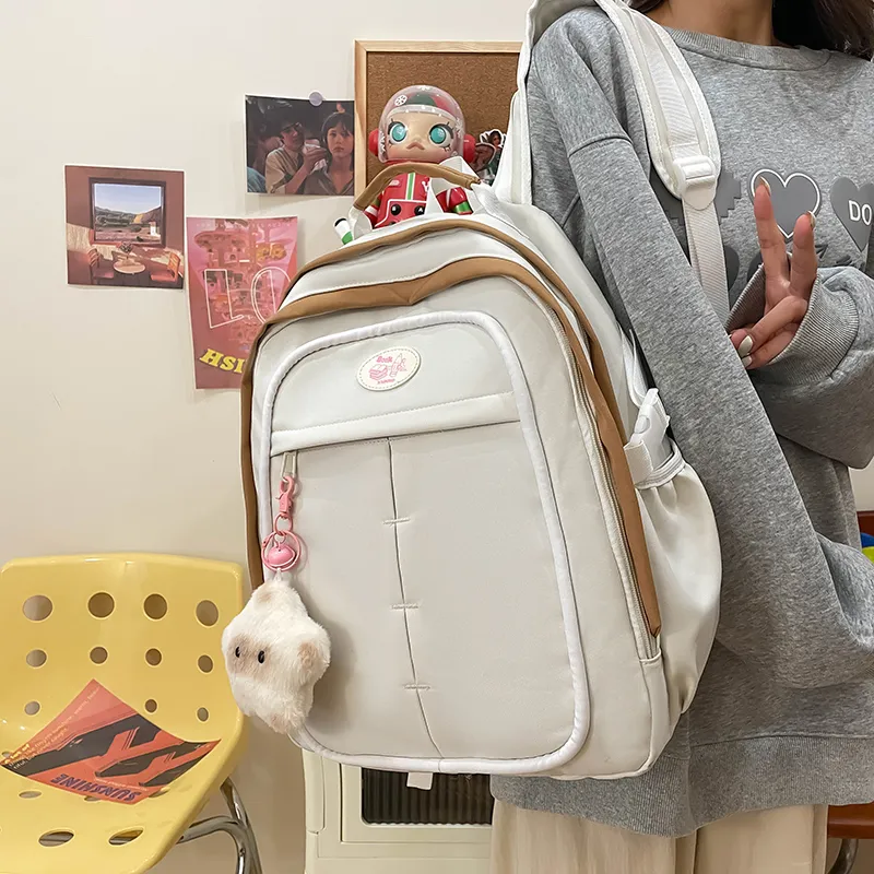 Tong Tong Rabbit Nylon Backpack Women's Multicolor-7