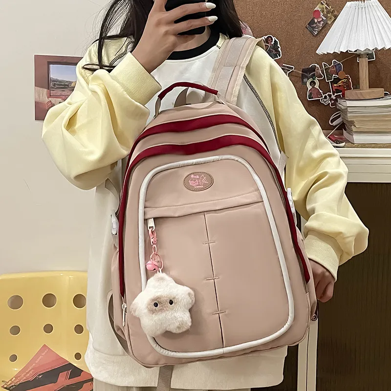 Tong Tong Rabbit Nylon Backpack Women's Multicolor-18