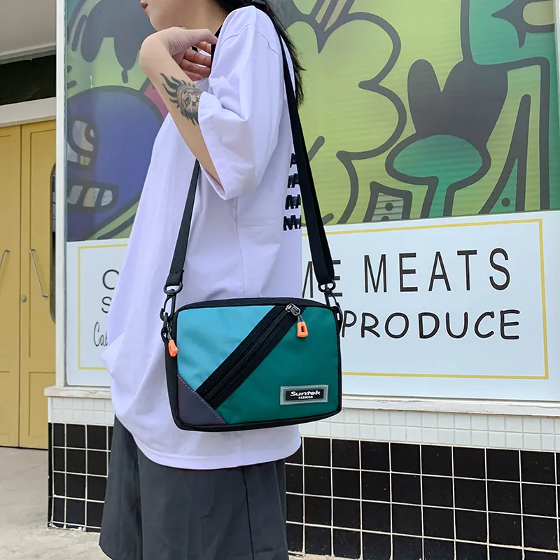 OUZIHUANG Oxford Shoulder Bag, Crossbody Bag Unisex-8