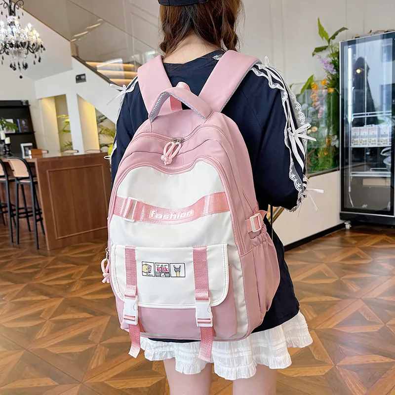 OUZIHUANG Oxford Backpack Unisex Multicolor-16