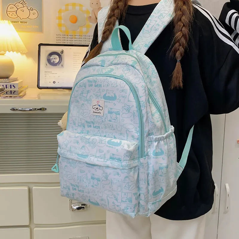 Deli Bear Nylon Backpack Women's Multicolor-18