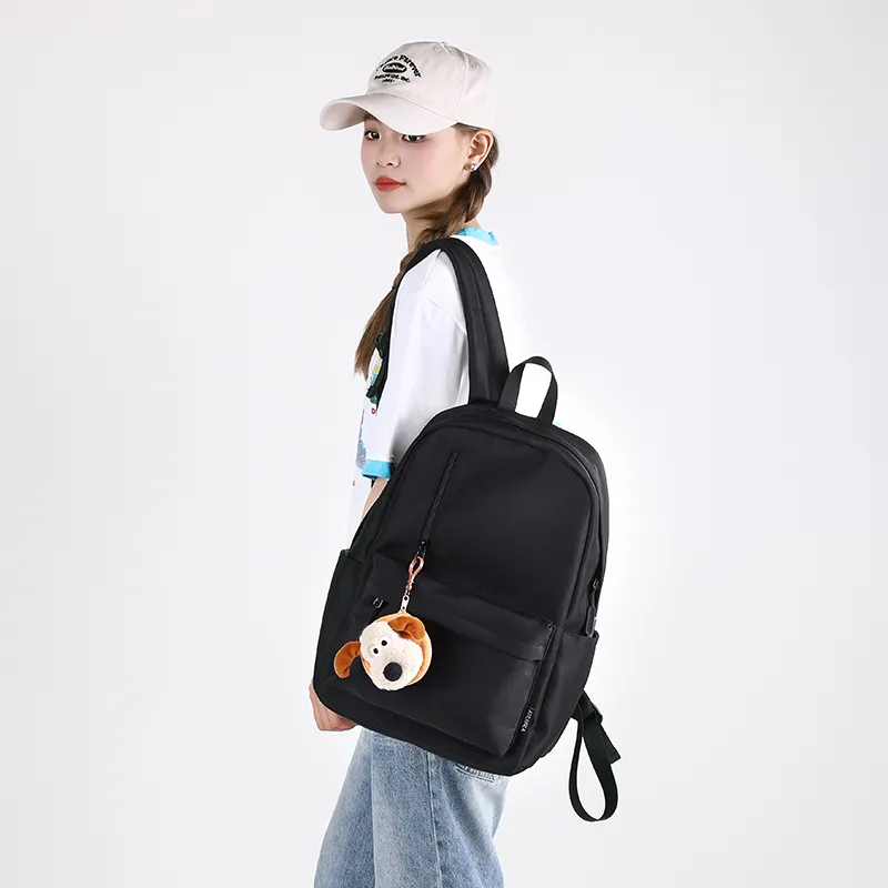 Deli Bear Nylon Backpack Large Size Unisex Multicolor-4