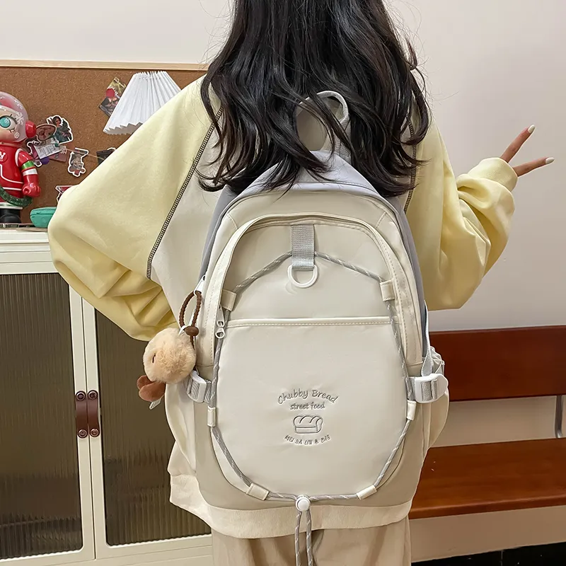 Tong Tong Rabbit Nylon Backpack Women's Multicolor-12