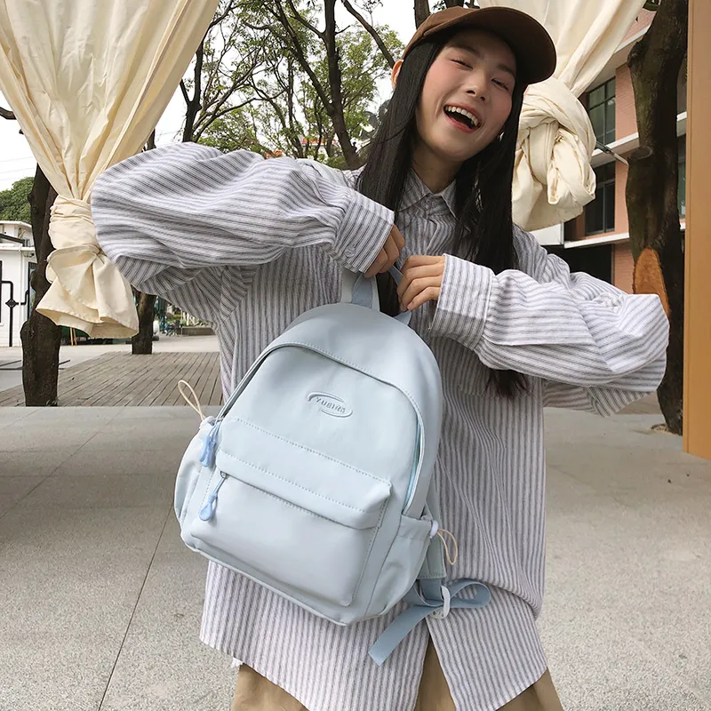 Tong Tong Rabbit Nylon Backpack Unisex Multicolor-5
