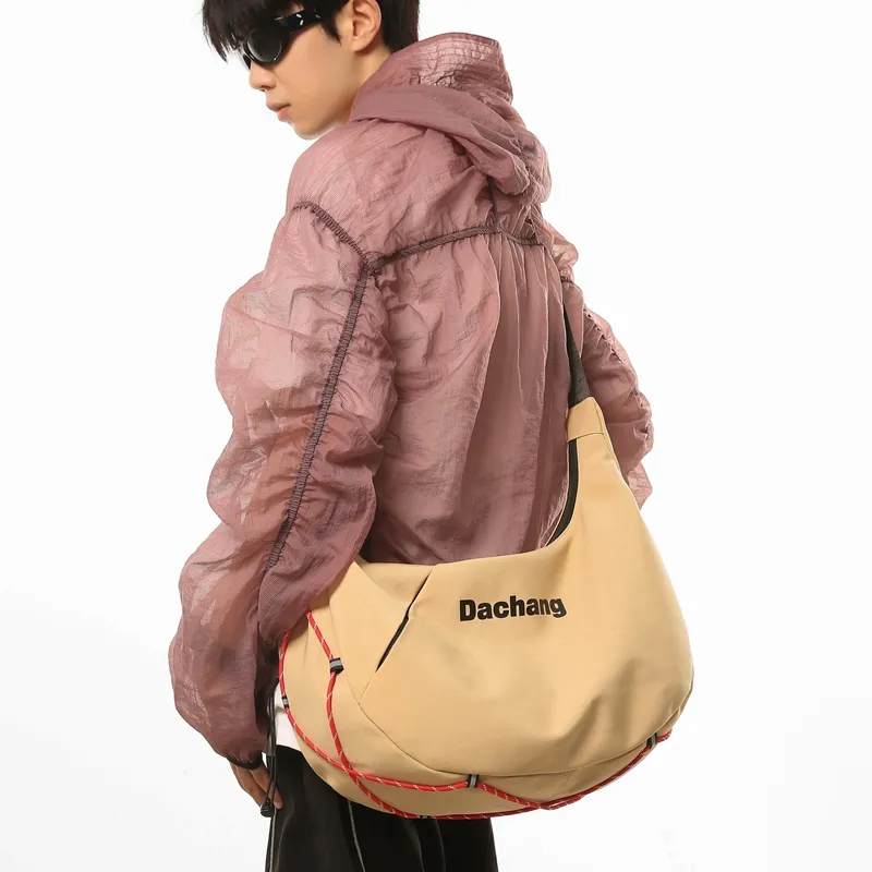 Deli Bear Nylon Shoulder Bag Regular Unisex Multicolor-14
