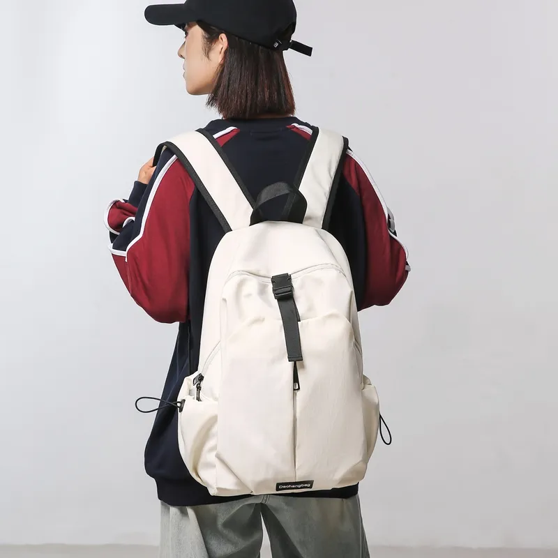 Deli Bear Nylon Backpack Unisex Multicolor-9