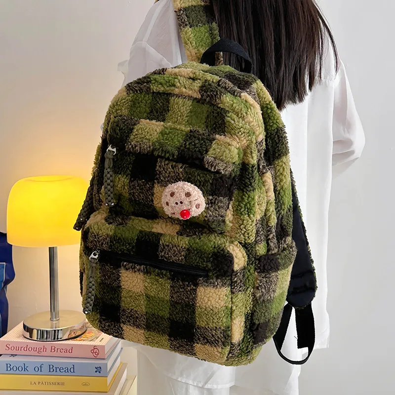 Tong Tong Rabbit Nylon Backpack Women's Multicolor-8