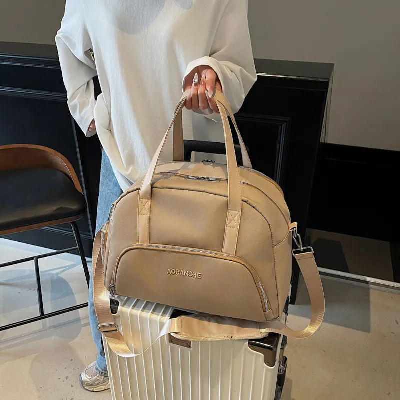 OUZIHUANG Nylon Travel Bag Multicolor-13