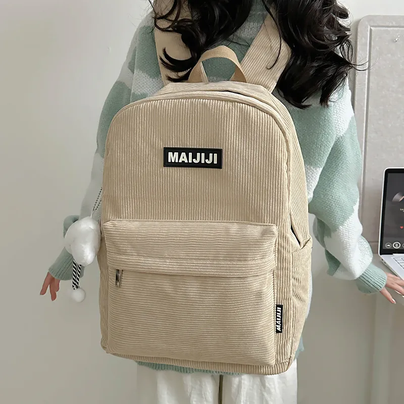 Tong Tong Rabbit Nylon Backpack Women's White/Red/Black/Khaki-16