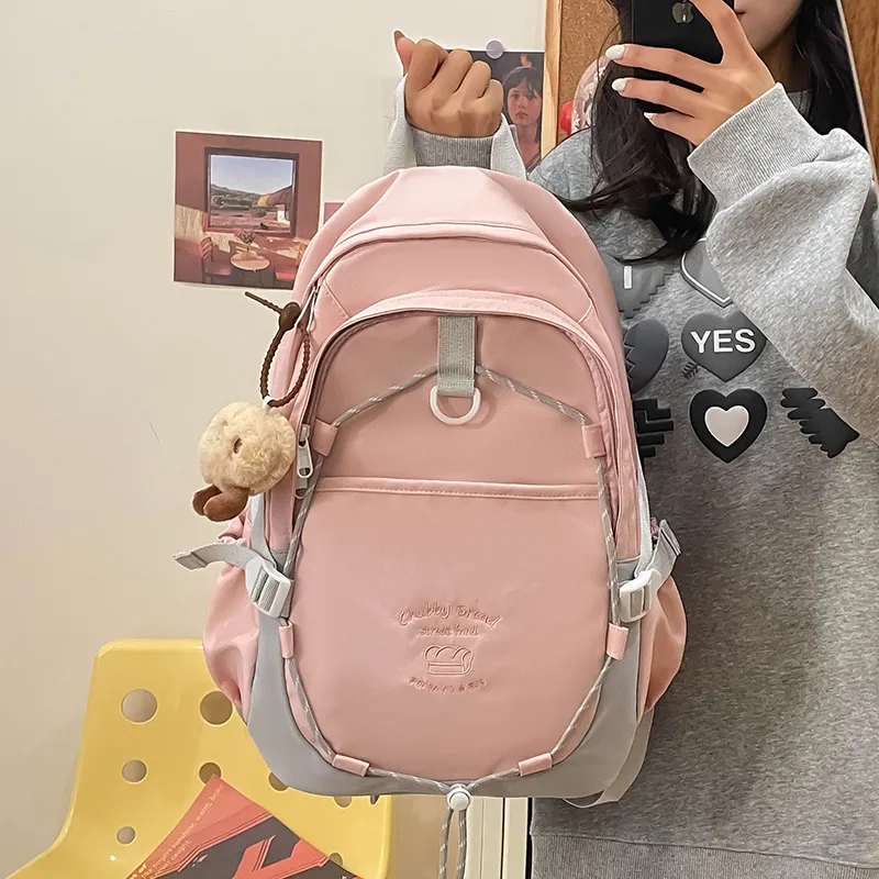 Tong Tong Rabbit Nylon Backpack Women's Multicolor-2