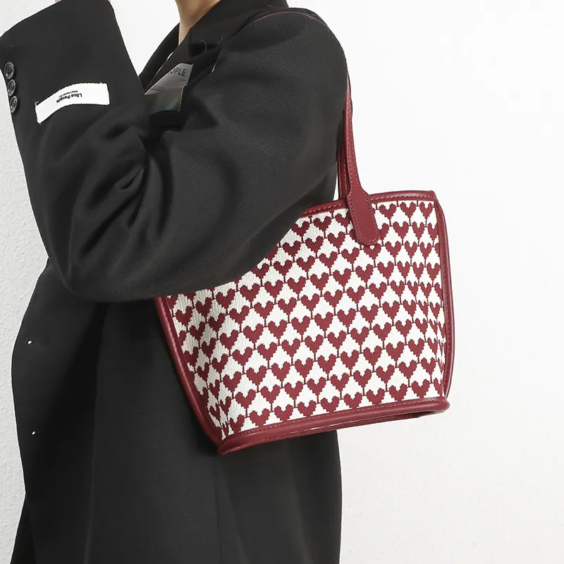 OUZIHUANG Artificial Leather One Shoulder Handbags Regular Women's Red-10