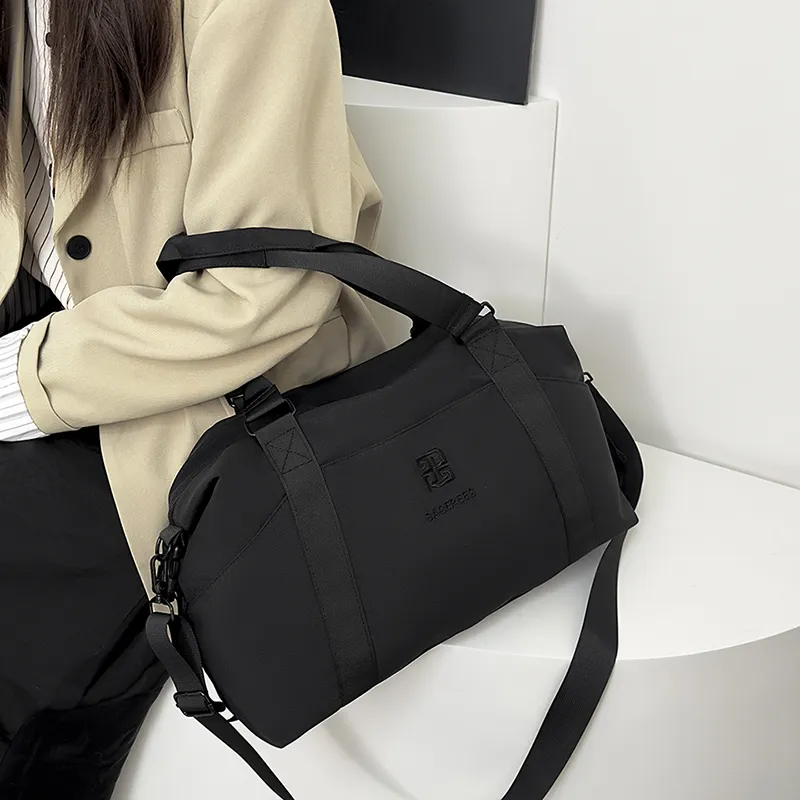 OUZIHUANG Nylon Travel Bag Unisex Multicolor-18
