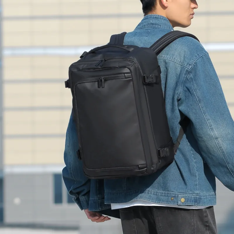 Deli Bear Oxford Backpack Large Size Men's Multicolor-2