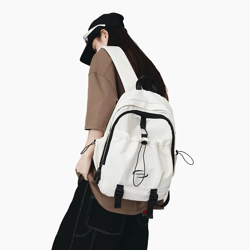 Tong Tong Rabbit Nylon Backpack Large Size Unisex Multicolor-4