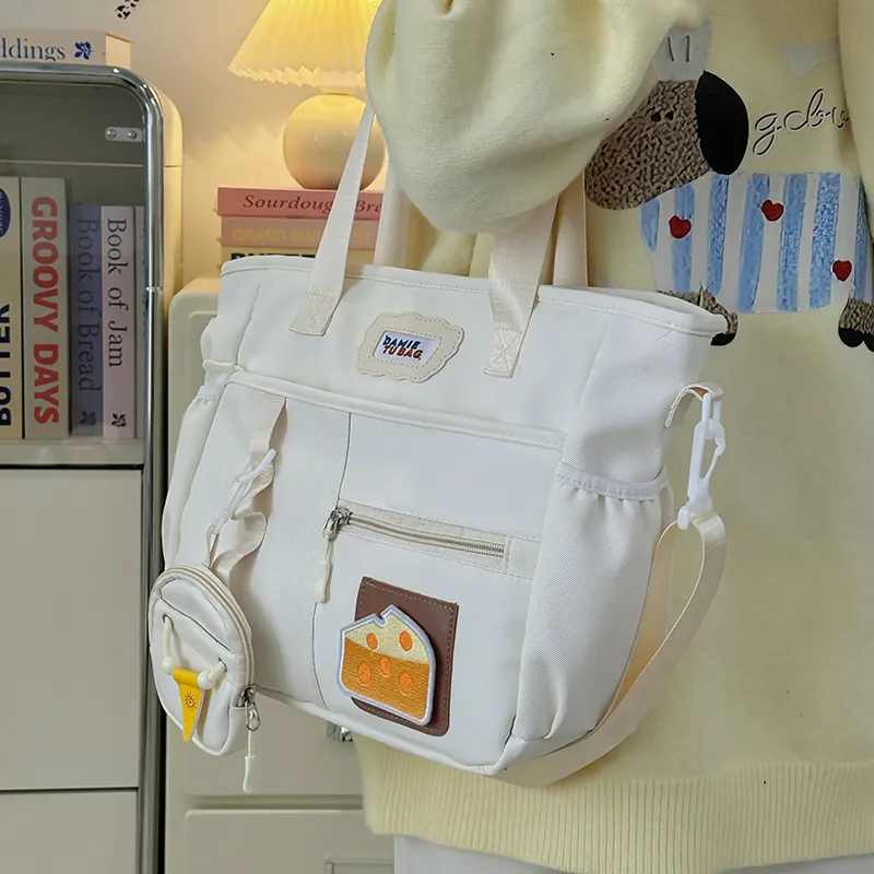 Deli Bear Polyester Tote Bag Shoulder Bag Women's Multicolor-9