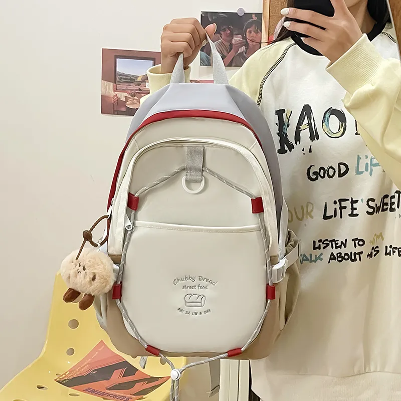 Tong Tong Rabbit Nylon Backpack Women's Multicolor-15