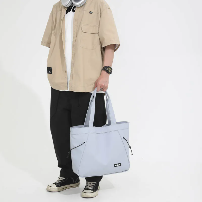 OUZIHUANG Oxford Tote Handbag, Shoulder Bag Unisex-28