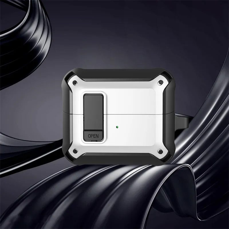 Tong Tong Rabbit Compatibility With Galaxy Buds 3/3 Pro TPU Protective Sleeve Snap Button Headphone Cases-7