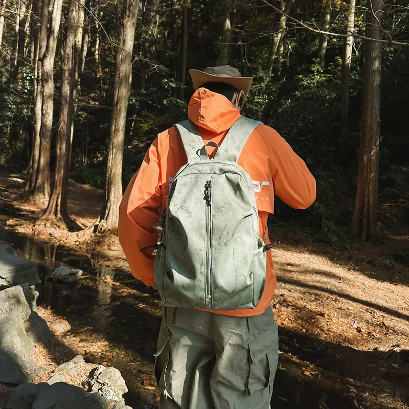 Tong Tong Rabbit Nylon Backpack Unisex Multicolor-12