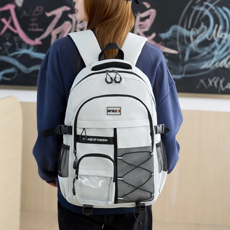 Tong Tong Rabbit Polyester Backpack Women's Multicolor-14