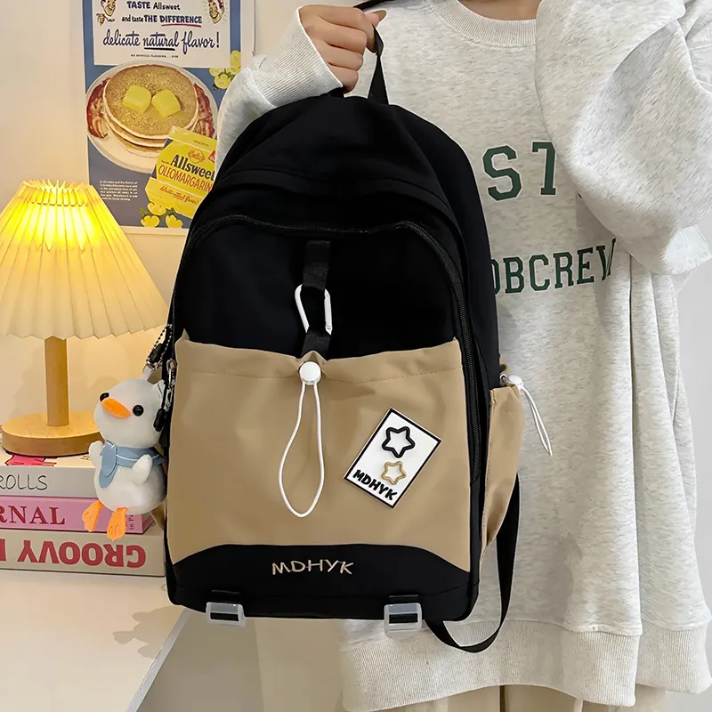 Tong Tong Rabbit Nylon Backpack Unisex Multicolor-19