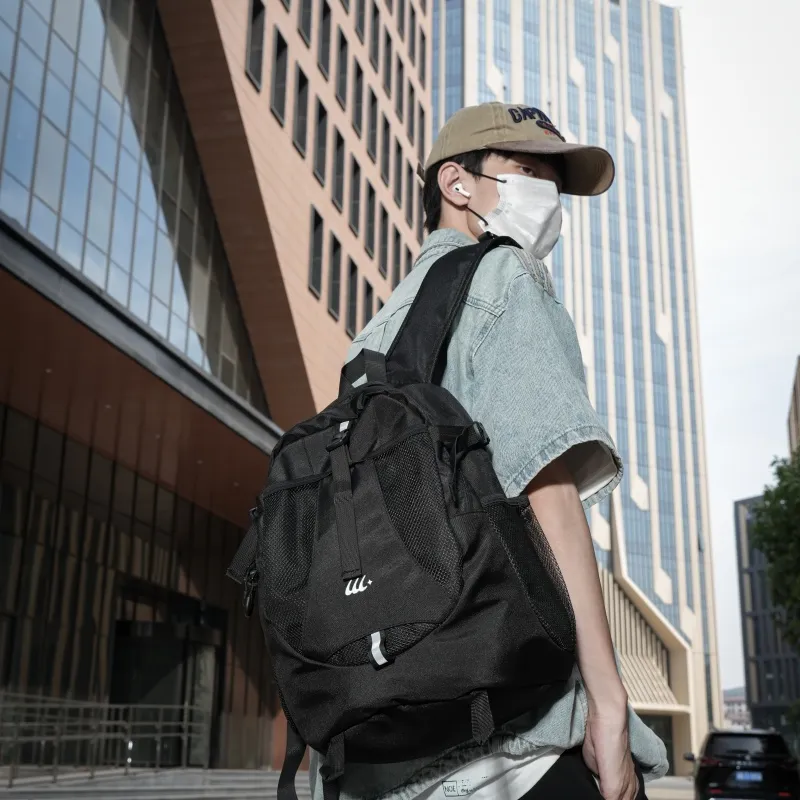 Tong Tong Rabbit Oxford Backpack Unisex Gray/Black-9