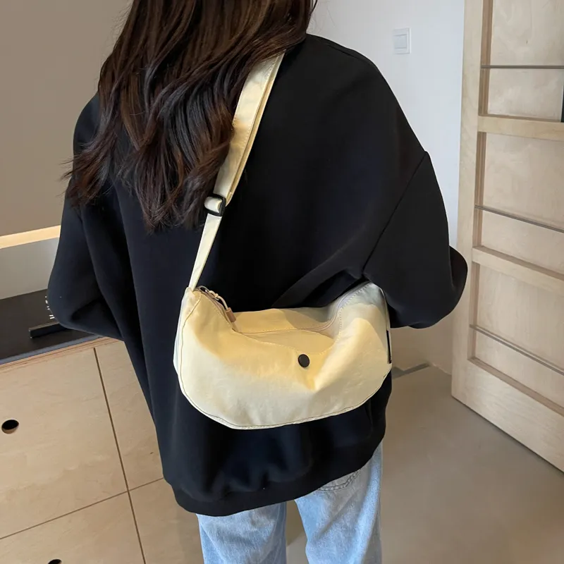 OUZIHUANG Nylon Fabric Crossbody Bag, Shoulder Bag Women's Multicolor-10