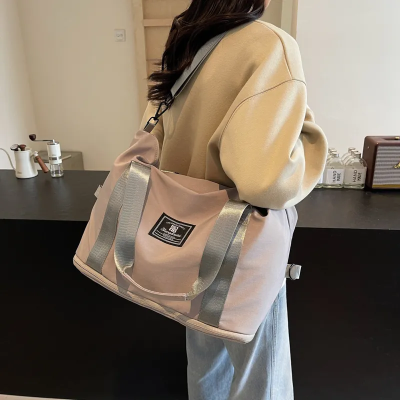 OUZIHUANG Oxford Travel Bag Unisex Multicolor-11