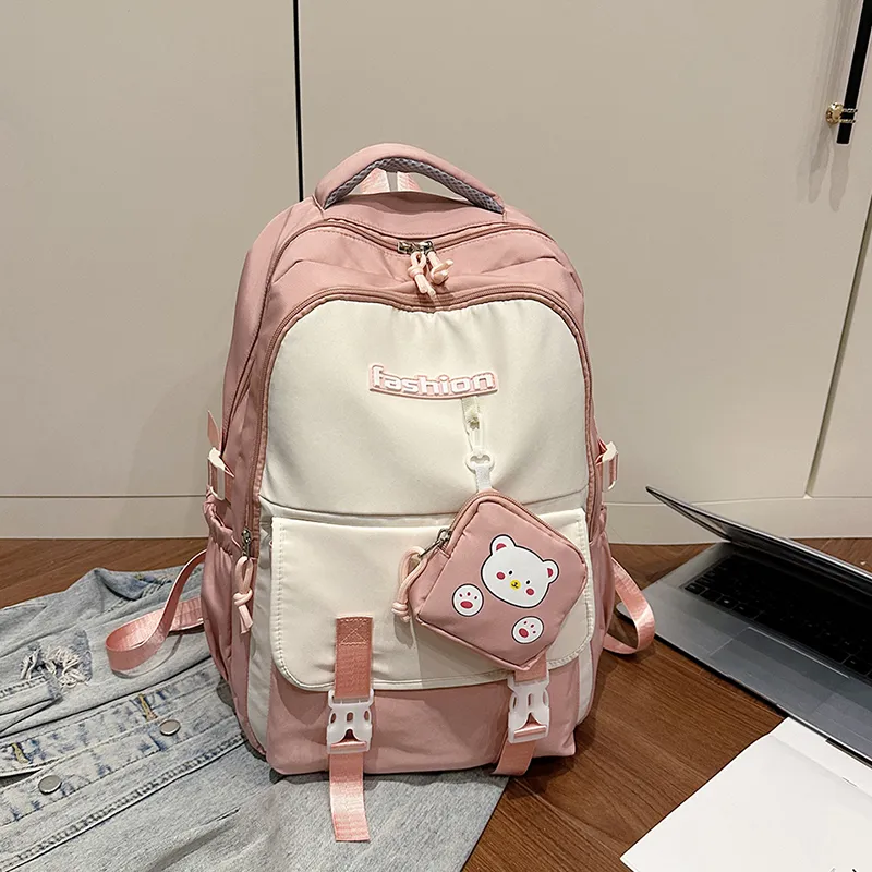 OUZIHUANG Oxford Backpack Women's Multicolor-16