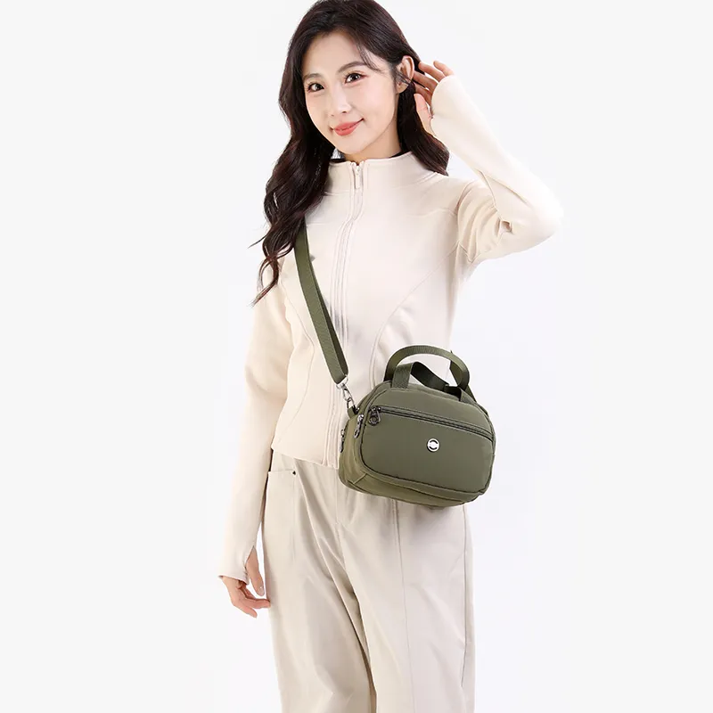 Deli Bear Nylon One Shoulder Handbags Women's Multicolor-18