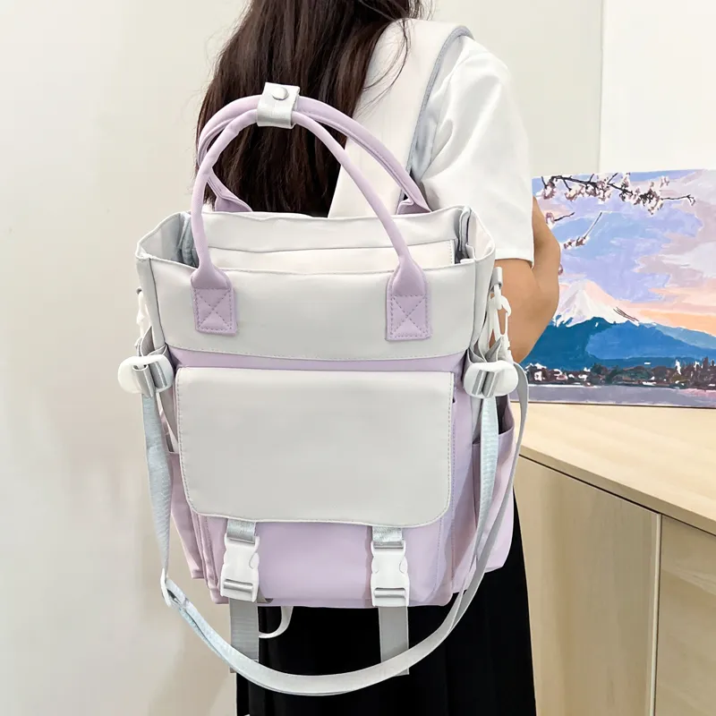 Deli Bear Canvas Backpack Regular Unisex Multicolor-21