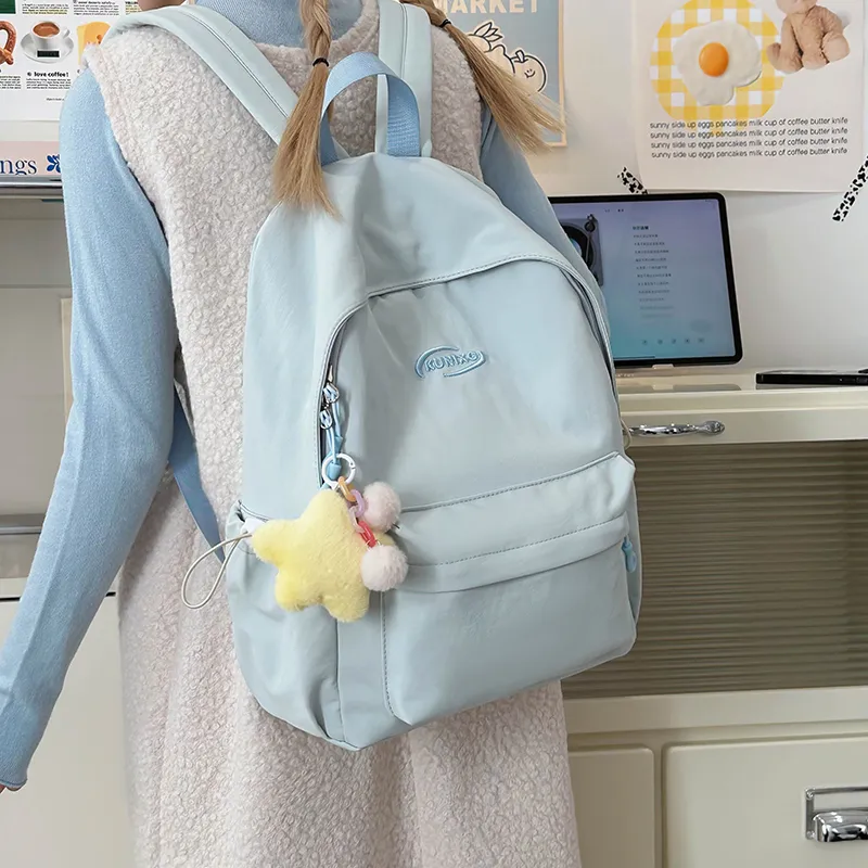 Tong Tong Rabbit Nylon Backpack Women's Multicolor-6